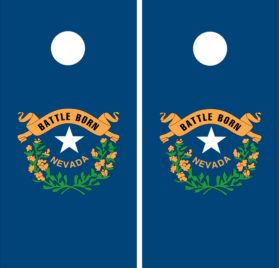 thumbnail image 2 of Tennessee State Flag Distressed Wood Vintage Cornhole Board Decal Wrap – Set Of 2 2 of 4