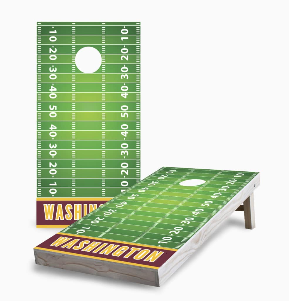 Washington Redskins Cornhole Wraps | Custom Cornhole Wraps