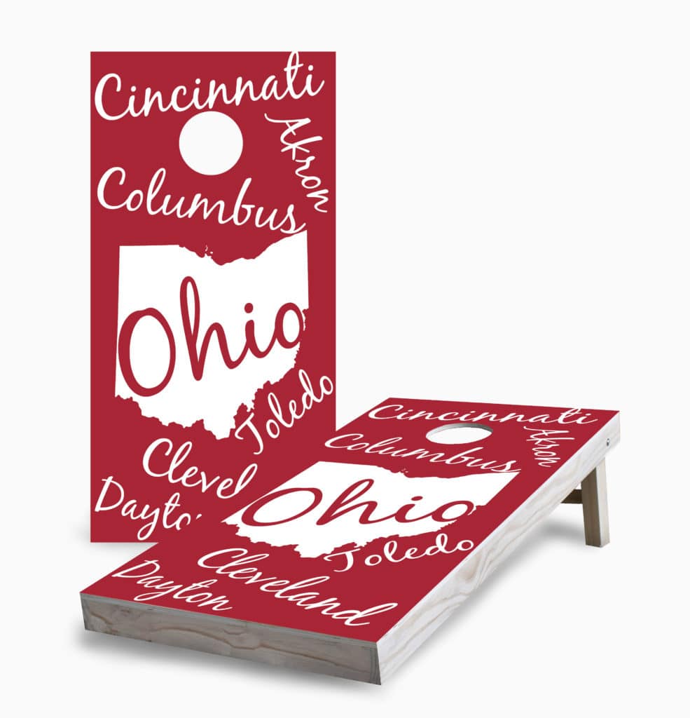 Ohio State Pride Cornhole Game Set | Board & Bags