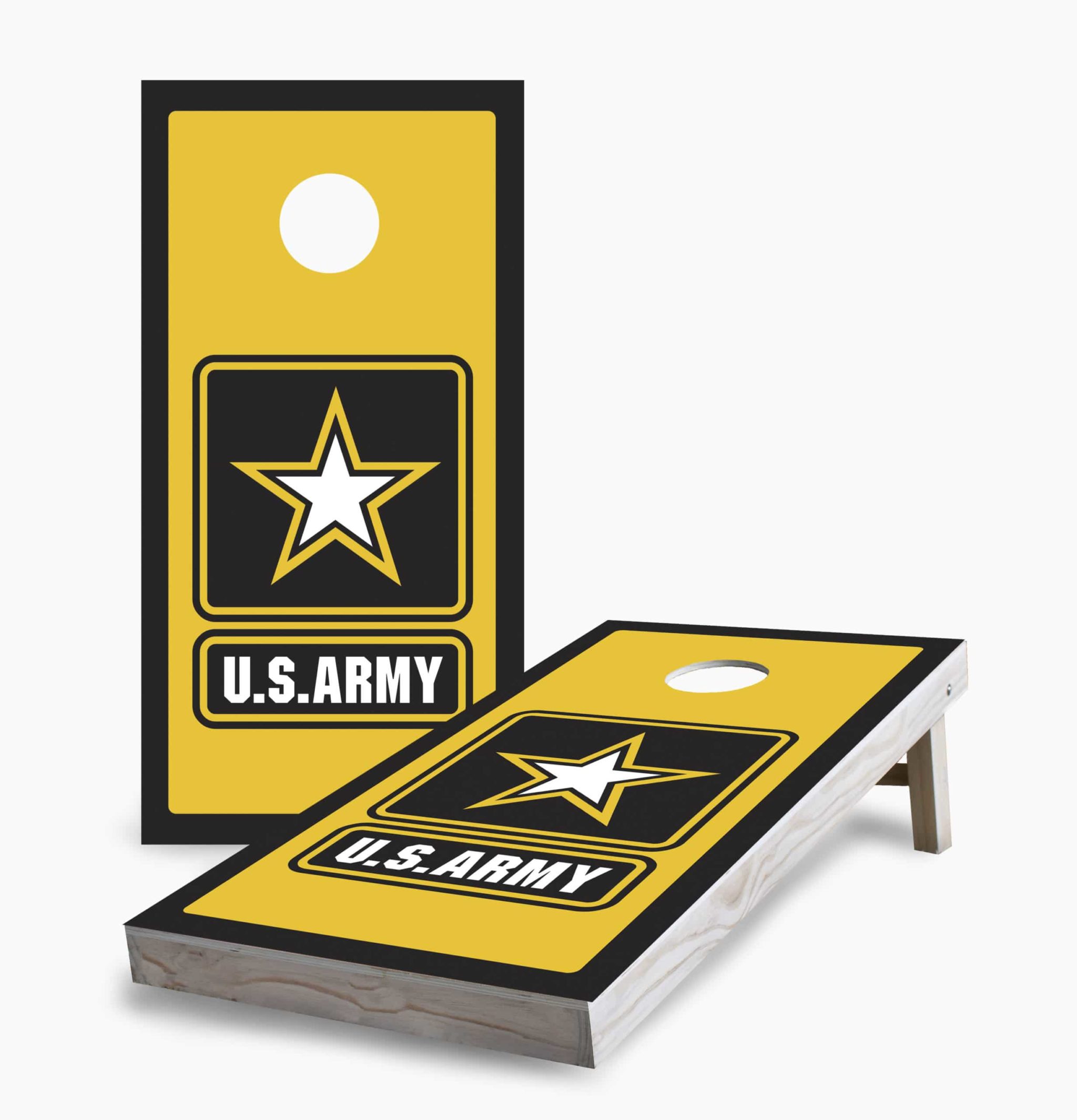 United States Army Two Tone Wood Cornhole Board Wraps FREE SQUEEGEE #3152 