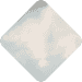 a white diamond shaped object