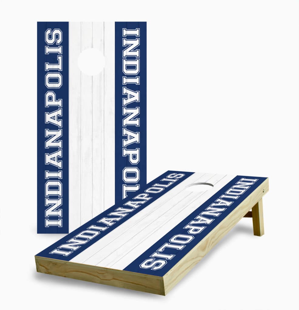 Indianapolis Colts Cornhole Bean Bags – Set Of 8 – Regulation Toss Game