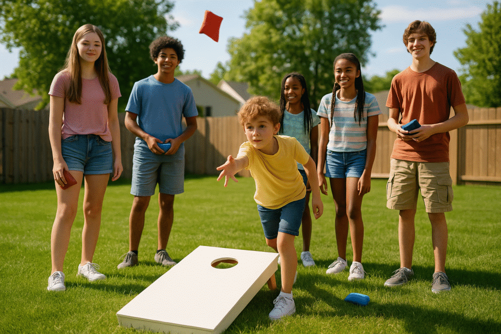 kids-playing-cornhole