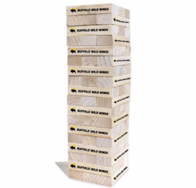 Buffalo Wild Wings Jenga